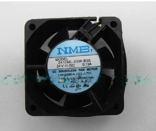 1pc new fan 2410ML-05W-B50 NMB 24VDC 0.13A 60*60*25 freeship