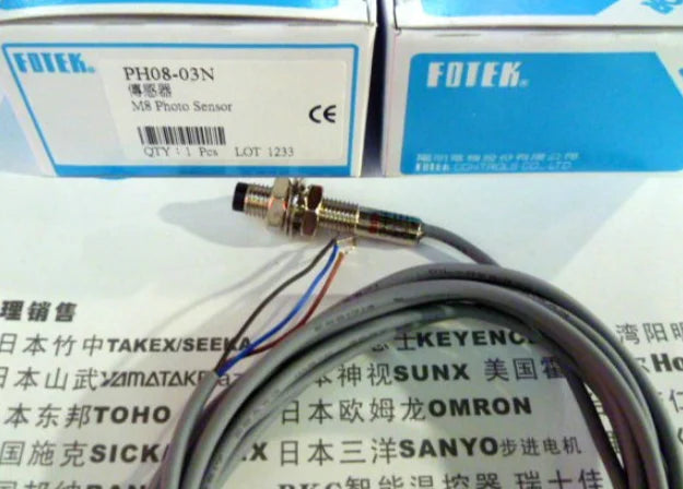 PH08-03N PH0803N 1PC NEW FOTEK Photoelectric Sensor free shipping