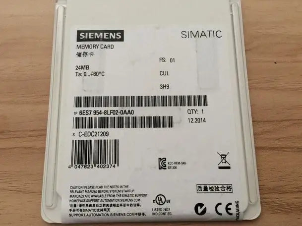 6ES7954-8LF02-0AA0 6ES7 954-8LF02-0AA0 1PC New Siemens free shipping