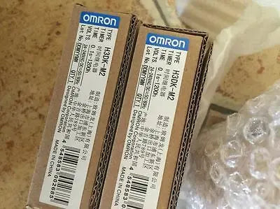 New OMRON Timer Relay H3DK-M2 H3DKM2 24-240VAC/DC