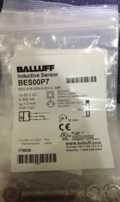 BES 516-324-G-E5-C-S49 1PC NEW BALLUFF 10-30VDC PROXIMITY SENSOR free shipping