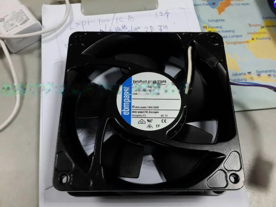 1pc new fan 4 4114N/37HPR 24V ebmpapst 120*120*38 freeship