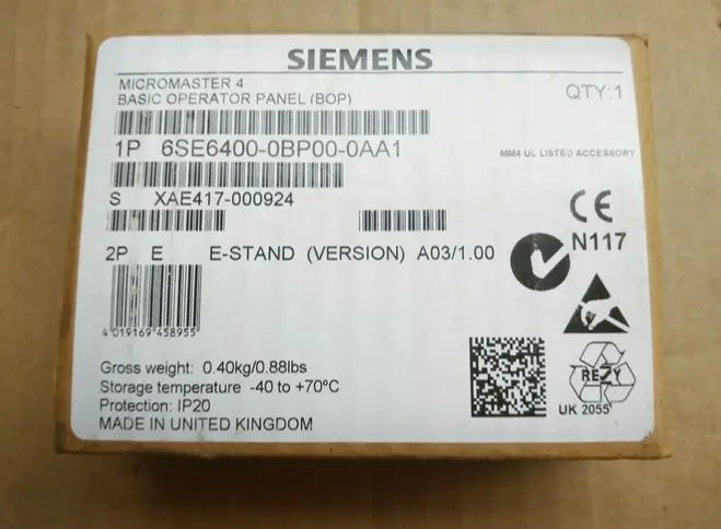 1PC 6SE6400-0BP00-0AA0 6SE6 400-0BP00-0AA0 1PC NEW IN BOX Siemens free shipping