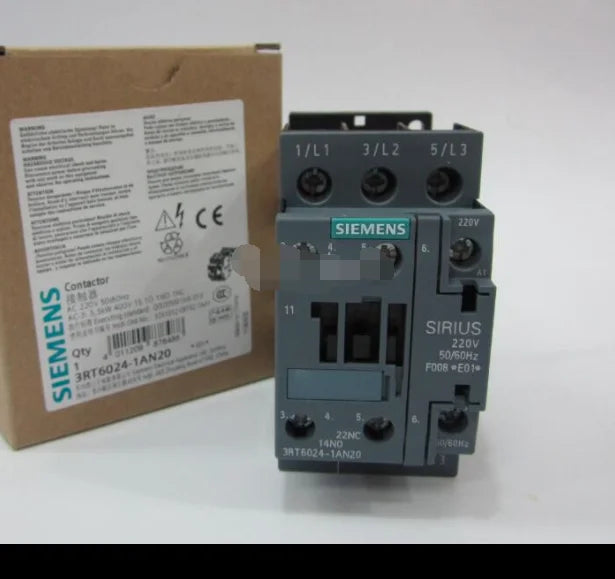 New Siemens 3RT6024-1AN20 Ac contactor free shipping