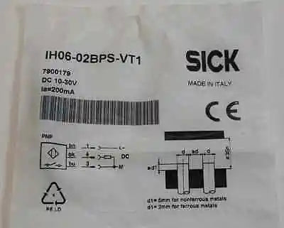 SICK PLC IH06-02BPS-VT1 NEW IN BOX