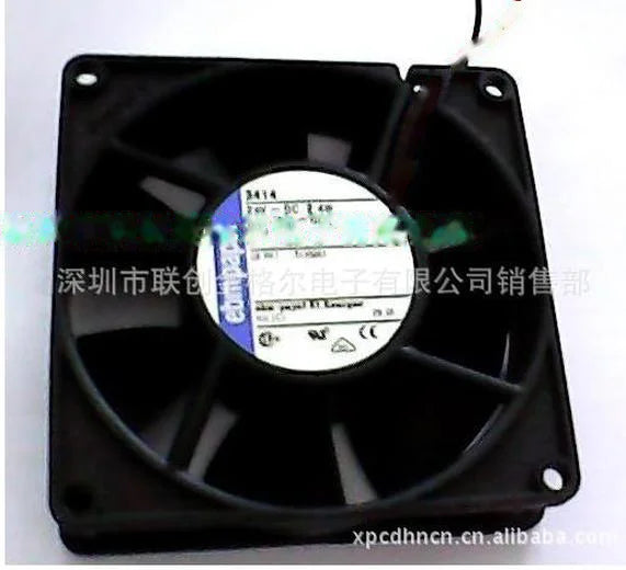 1pc new fan 3414 24VDC 2.4W ebmpapst 92*92*25MM freeship
