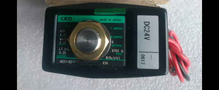 1PC  NEW  CKD   AB31-02-5-03A-DC24V   AB31-02-5-03A  DC24V  free  shipping
