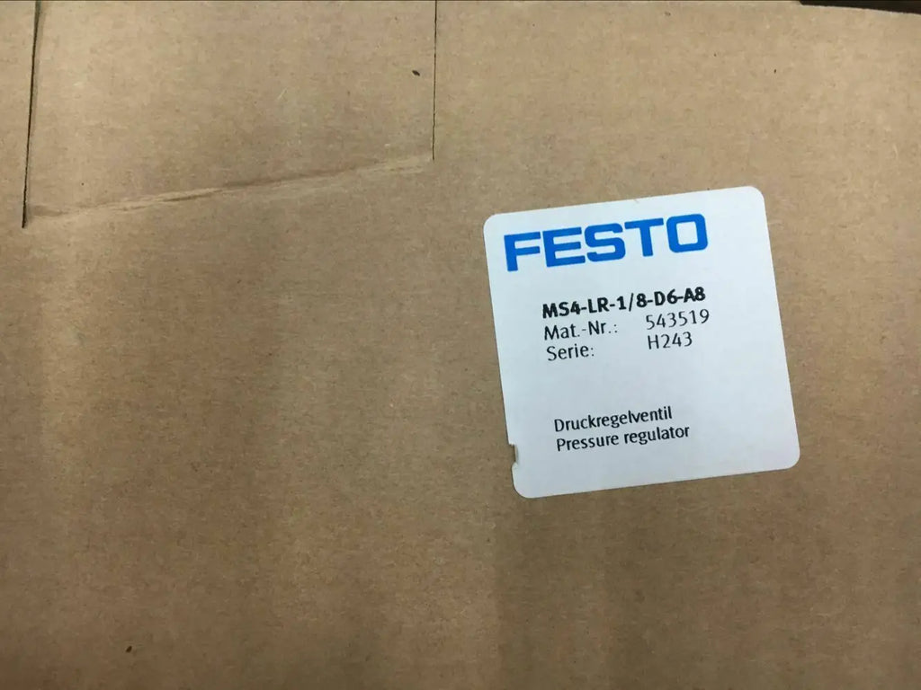 1PC   NEW     FESTO     MS4-LR-1/8-D6-A8    543519      free   shipping