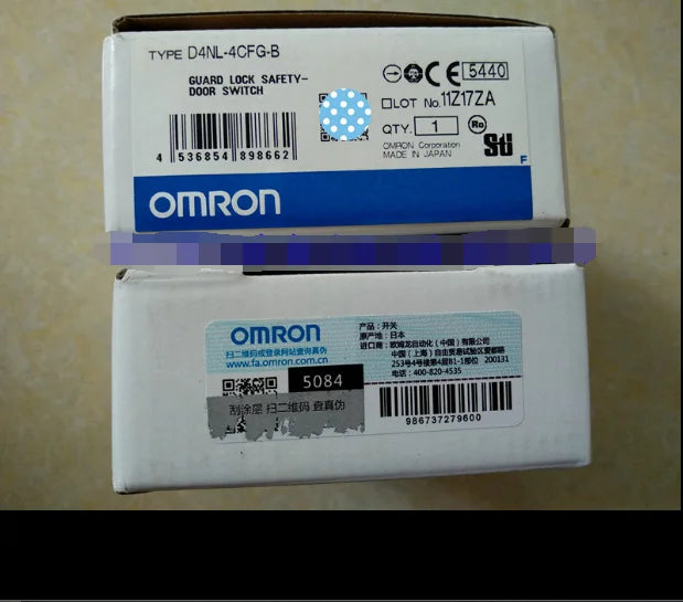 New Omron D4NL-4CFG-?B Safety Switch free shipping