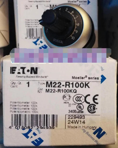 1PC  NEW   EATON  MOELLER  M22-R100K  free shipping