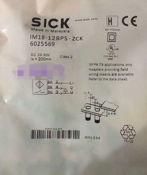 IM18-12BPS-ZCK IM1812BPSZCK SICK NEW IN BOX free shipping