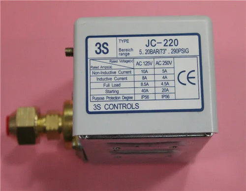 1PC  NEW   3S  JC-220   Pressure switch    free shipping