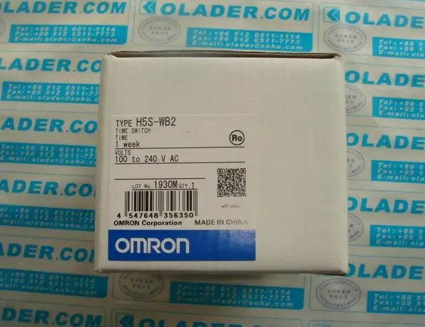 1PCS New in box Omron Time Switch H5S-WB2 H5S WB2 100-240VAC free shipping