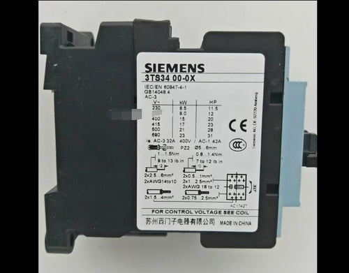 1pc     Siemens   3TS3400-0XM0  3TS3400-0X  Ac  contactor  free shipping