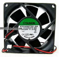 1pc new SUNON 8025 24V 3.4W 8CM KD2408PTB1-6A