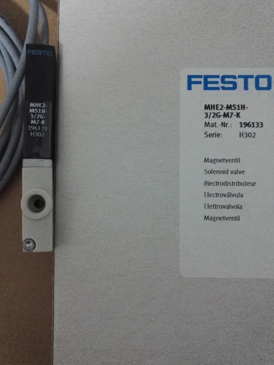 MHE2-MS1H-3 / 2G-M7-K MHE2MS1H3 / 2GM7K 196133 FESTO solenoid valve NEW