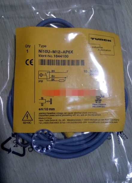 New TURCK NI10U-M12-AP6X Proximity sensor free shipping
