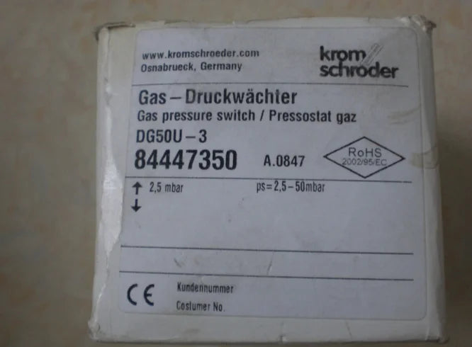 DG50U-3 DG50U3 1PC New Krom schroder pressure switch free ship