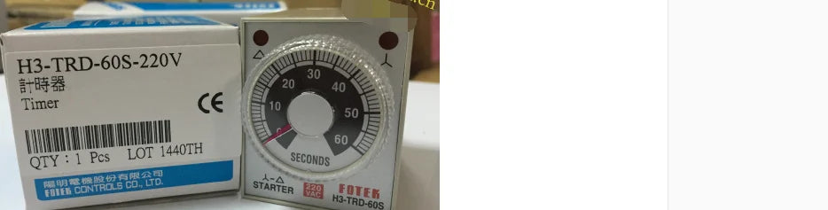 1pc FOTEK H3-TRD-60S-220V timer free shipping