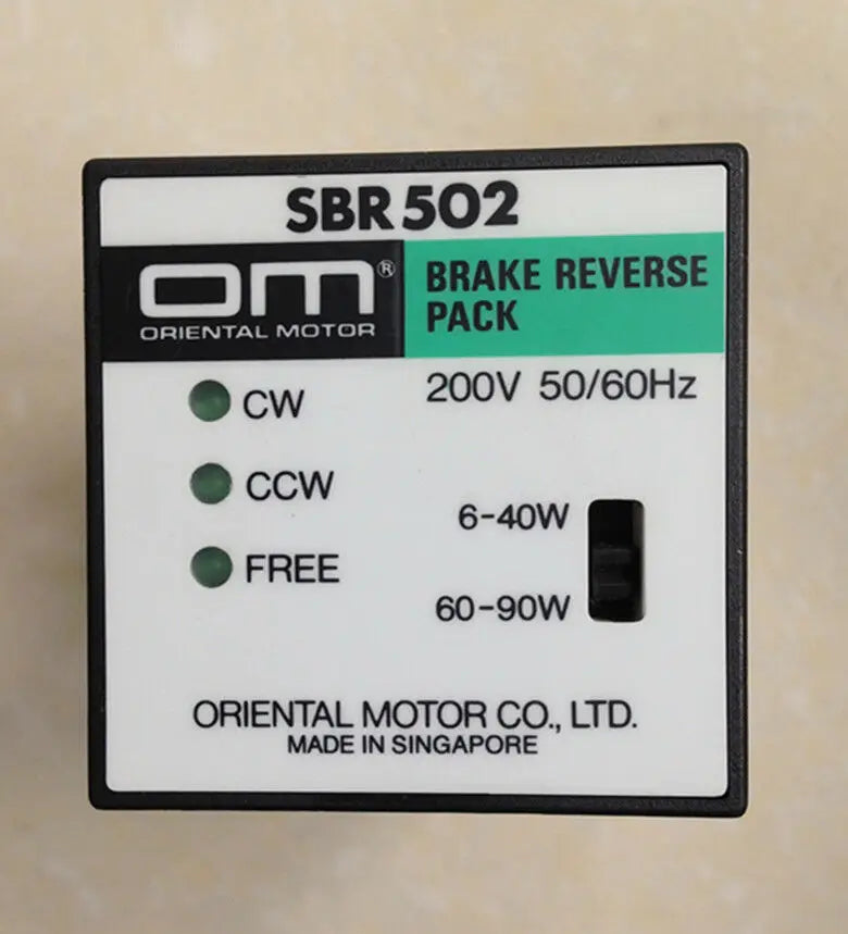 New ORIENTAL MOTOR SBR502 governor free shipping
