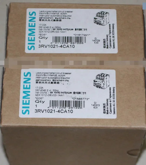 1pc new Siemens 3RV1021-4CA10 3RV1 021-4CA10