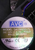 1pc fan new DA12025B12L DC12V 0.30A P502K 4 AVC 12012025
