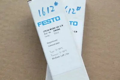 New FESTO CPE14-M1BH-5JS-1/8 196940