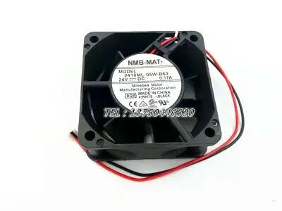 1pc new 2410ML-05W-B60/B69 NMB 6025 24V 0.17A 6CM ABB