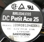 1pc fan new 109R0812G402 109R0812H402 109R0812H4D061 SANYO