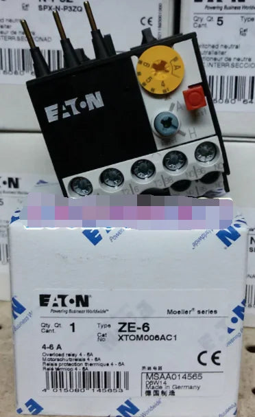 1PC NEW EATON MOELLER ZE-6 4-6A free shipping