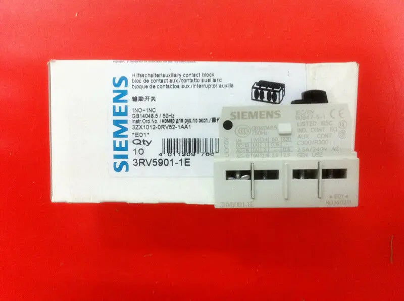 1pc     Siemens  3RV5901-1E  Auxiliary contact  free shipping