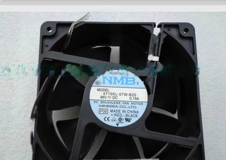 1pc new fan 4715KL-07W-B20 48V 0.15A NMB 120*120*38 freeship