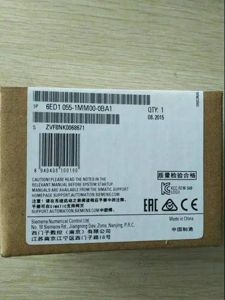 6ED1055-1MM00-0BA1 6ED1 055-1MM00-0BA1 1pcs New SIEMENS LOGO AM2 AQ free ship