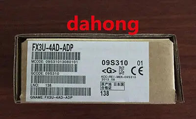 NEW IN BOX Mitsubishi PLC FX3U-4AD-ADP FX3U4ADADP