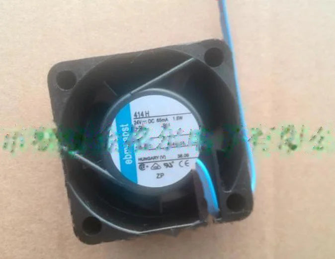 1pc new fan 414H 24V 65MA 1.6W ebmpapst 40*40*20 freeship