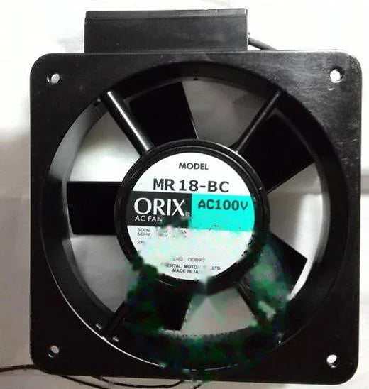 1pc new fan MR18-BC AC100V ORIX 180*180*65MM freeship