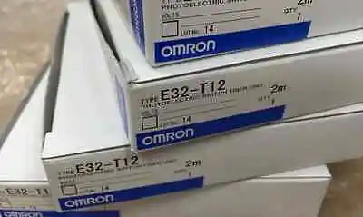 E32-T12 E32T12 1PC New OMRON Photoelectric Switch Fiber Unit free shipping