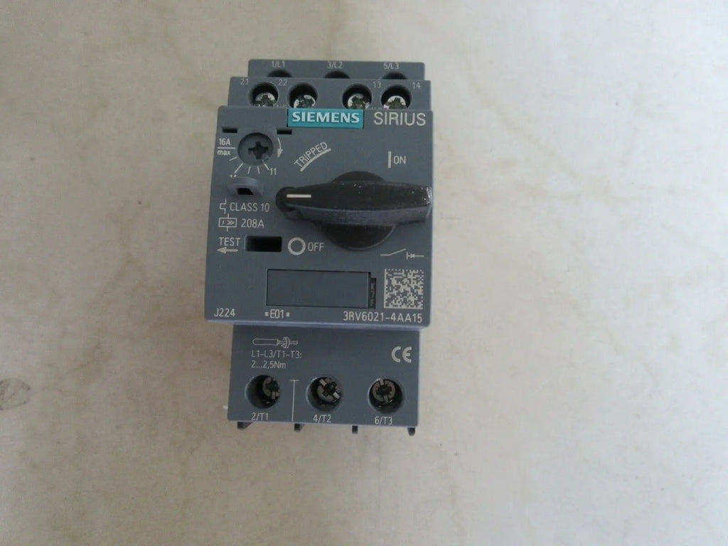 1pc      Siemens  3RV6021-4AA15   11-16A   circuit  breaker  free shipping
