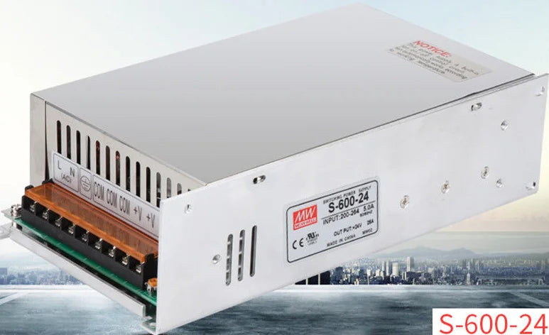 New  Mingwei MW   S-600-24  switching power supply  free shipping