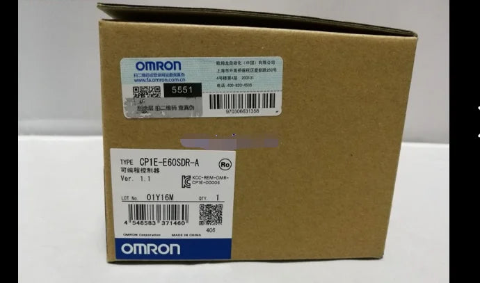 New  Omron  CP1E-E60SDR-A  programmable  controller  free shipping