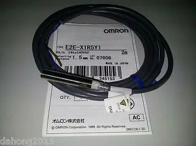NEW Omron E2E-X1R5Y1 24-240VAC 2m