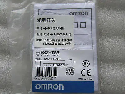 NEW IN BAG Omron E3Z-T86 12-24VDC