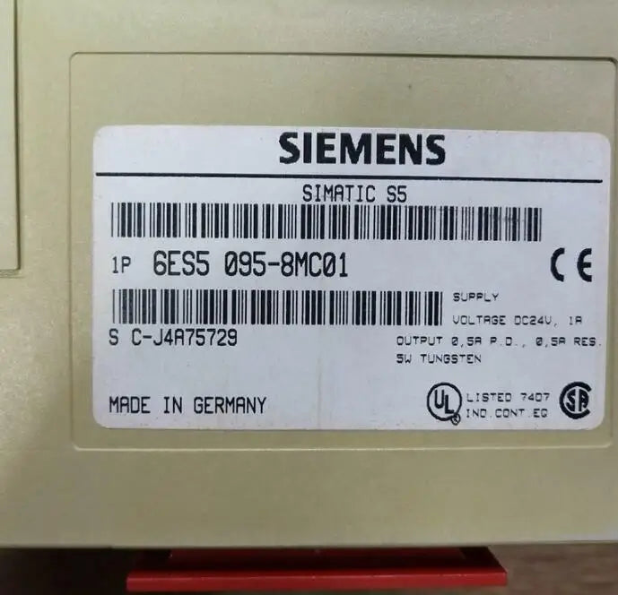 1PC  Used Siemens  6ES5 095-8MC01 6ES5095-8MC01 Freeshiping
