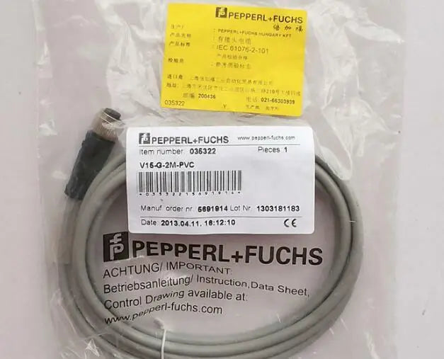 1pc P+F cable V15-G-2M-PVC V15G2MPVC free shipping