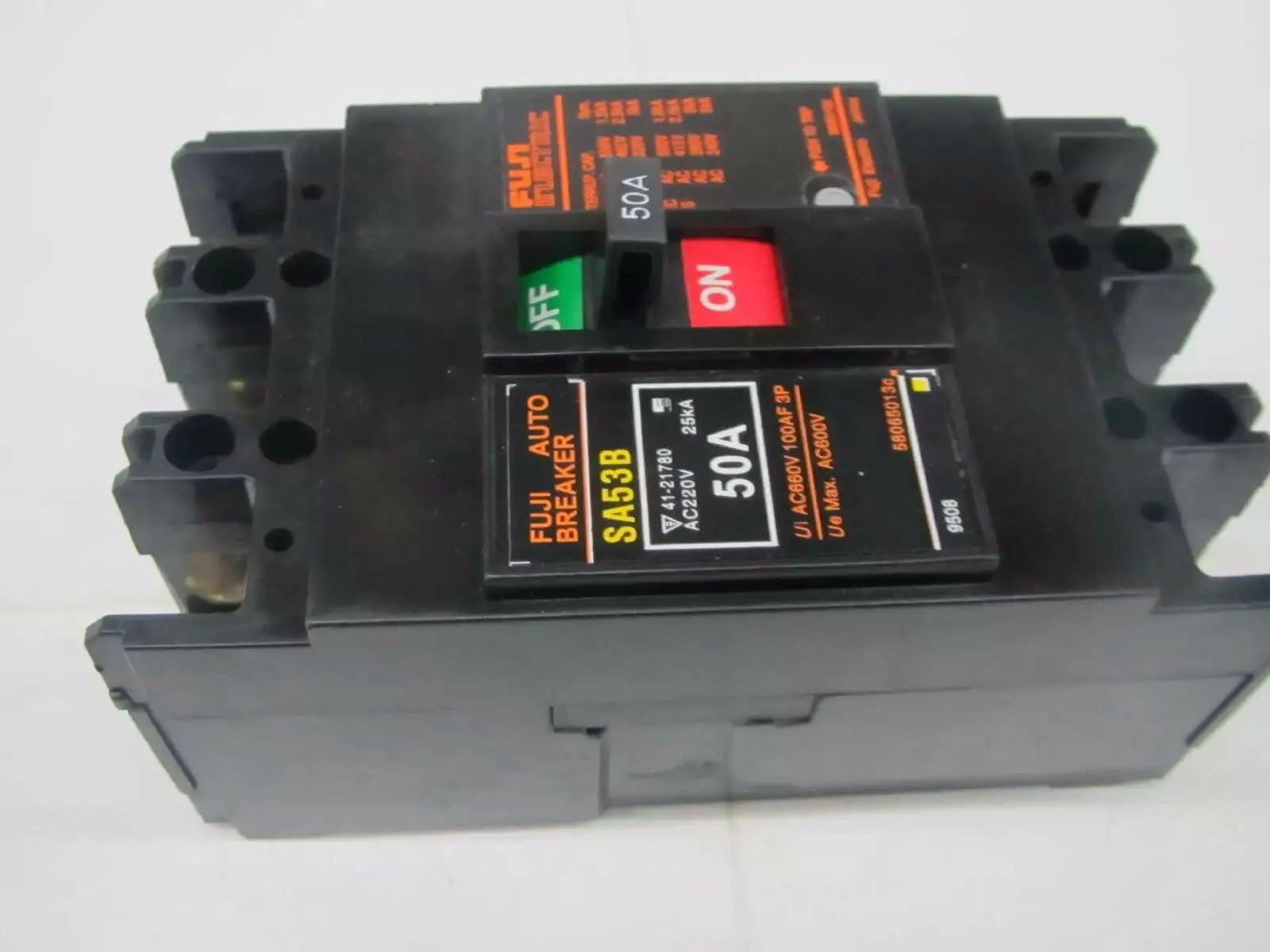 New FUJI SA53B 3P 50A Molded case circuit breaker free shipping