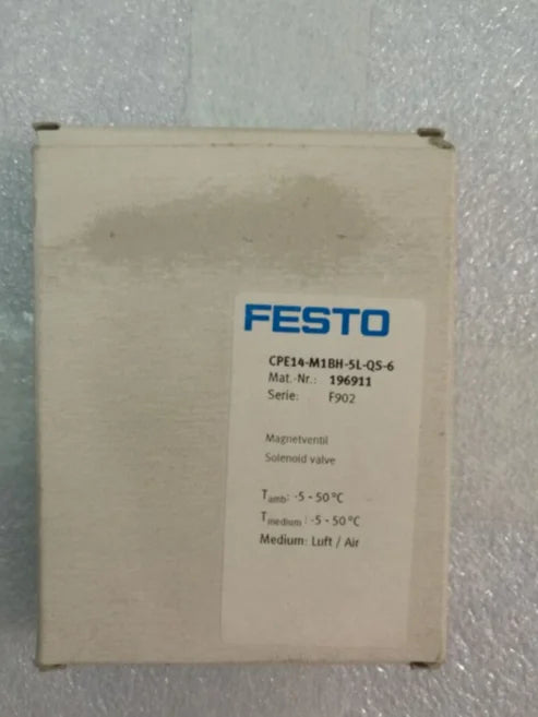 CPE14-M1BH-5L-QS-6 196911 1PC New FESTO Solenoid Valve free shipping