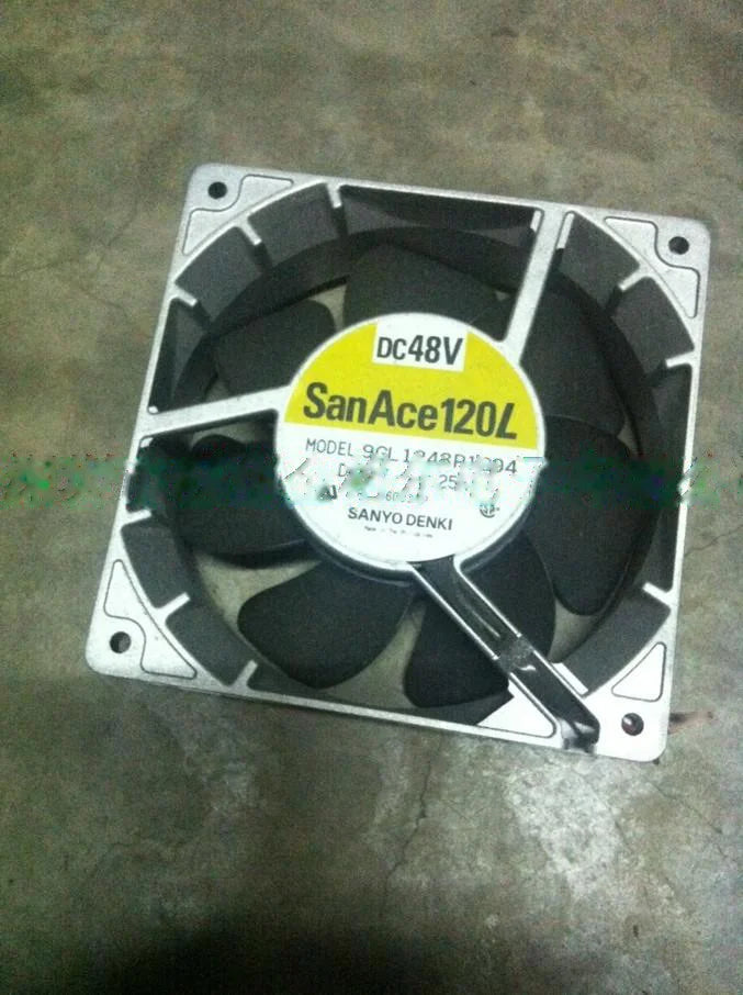 1pc new fan 9GL1248P1G04 48V 0.25A SANYO 120*120*38 freeship