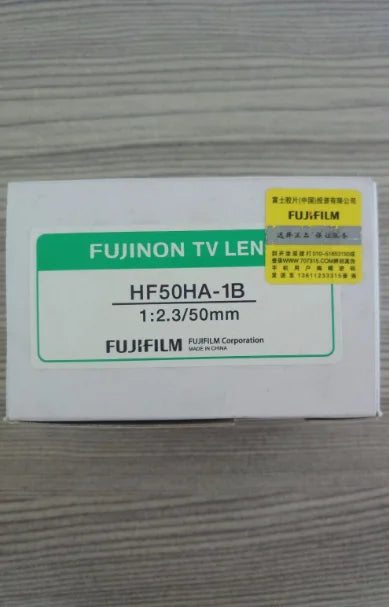New FUJINON HF50HA-1B 1:2.3/50mm free shipping