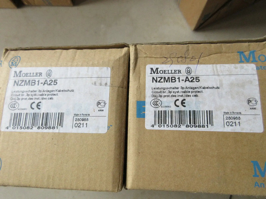 New EATON MOELLER circuit breaker NZMB1-A25 free shipping