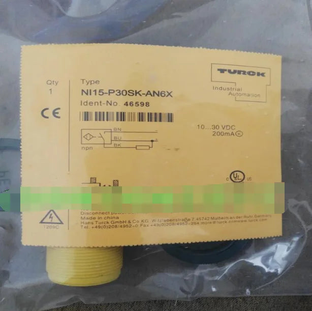 New TURCK NI15-P30SK-AN6X Proximity switch sensor free shipping